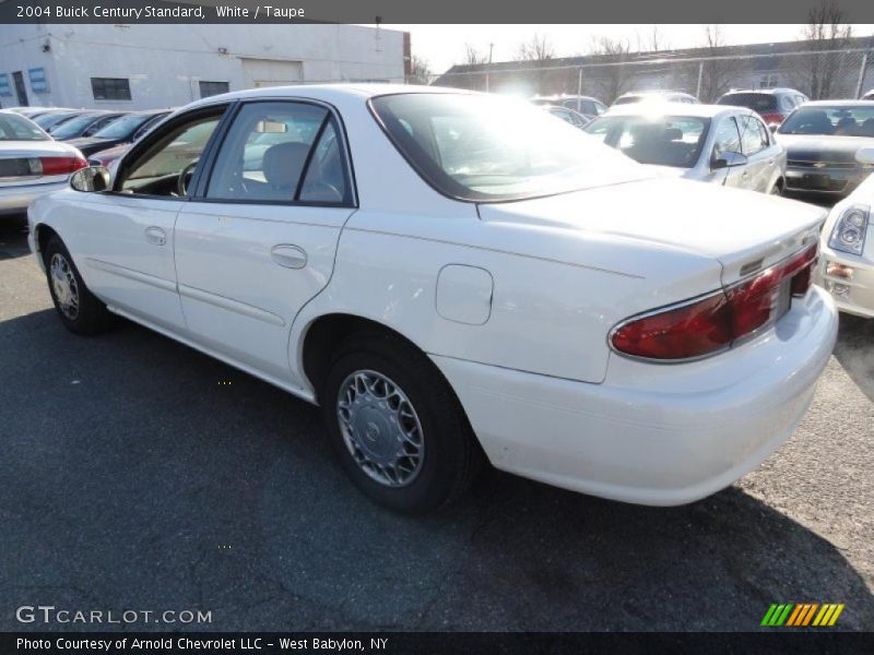 White / Taupe 2004 Buick Century Standard