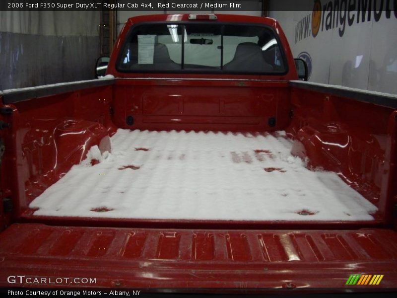 Red Clearcoat / Medium Flint 2006 Ford F350 Super Duty XLT Regular Cab 4x4