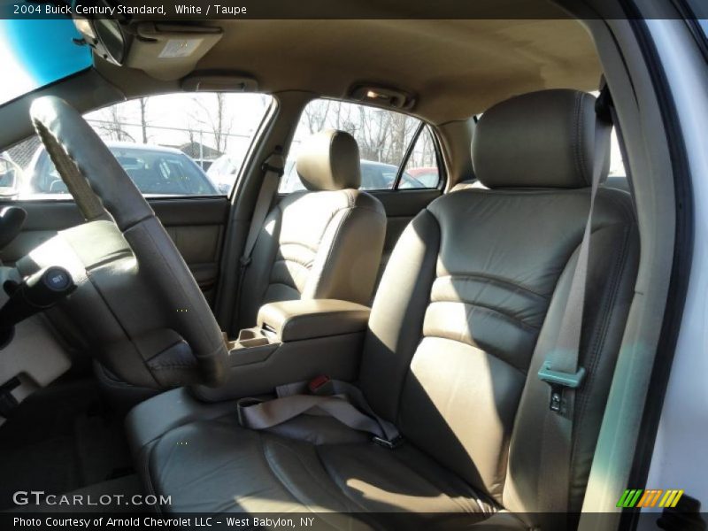 White / Taupe 2004 Buick Century Standard