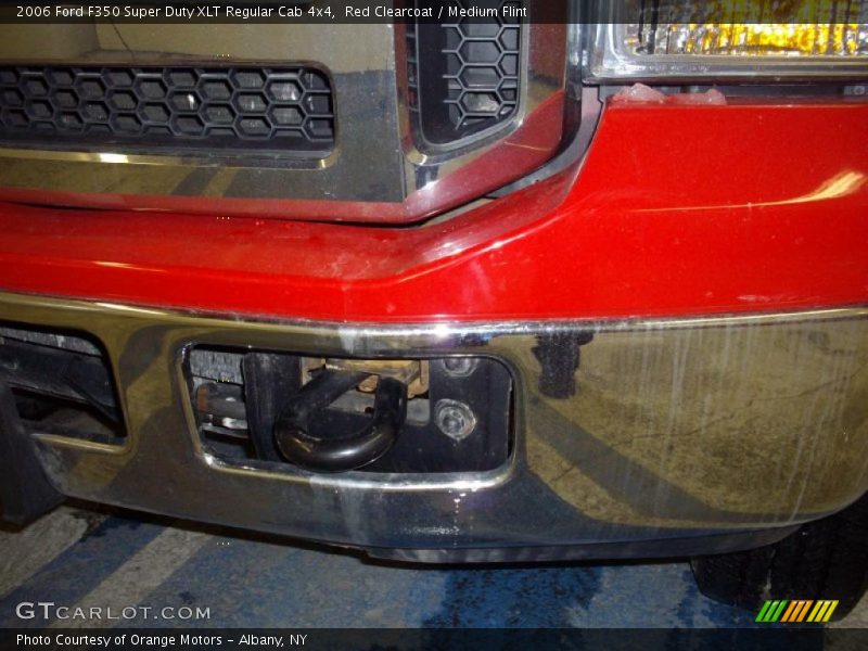 Red Clearcoat / Medium Flint 2006 Ford F350 Super Duty XLT Regular Cab 4x4