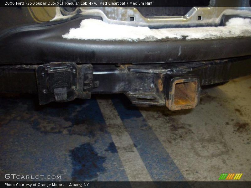 Red Clearcoat / Medium Flint 2006 Ford F350 Super Duty XLT Regular Cab 4x4