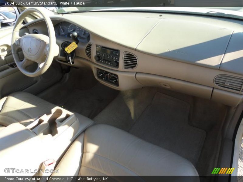 White / Taupe 2004 Buick Century Standard