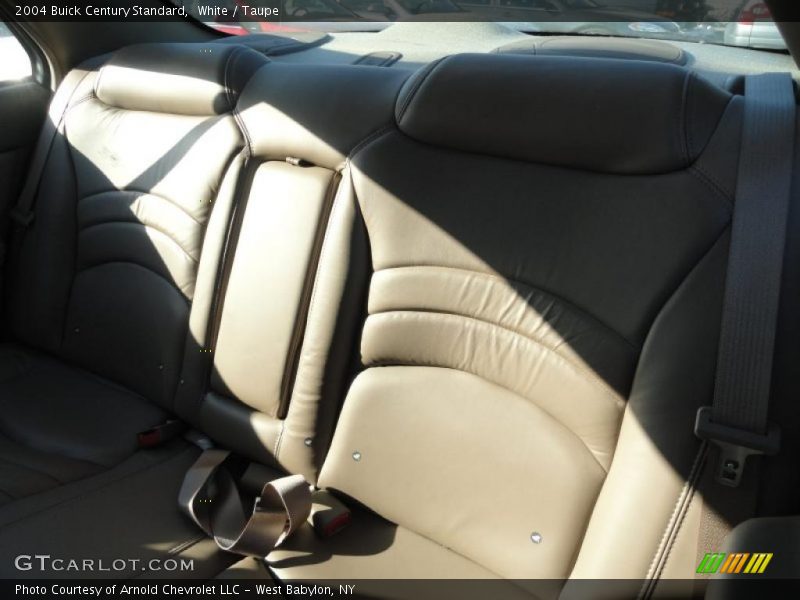 White / Taupe 2004 Buick Century Standard