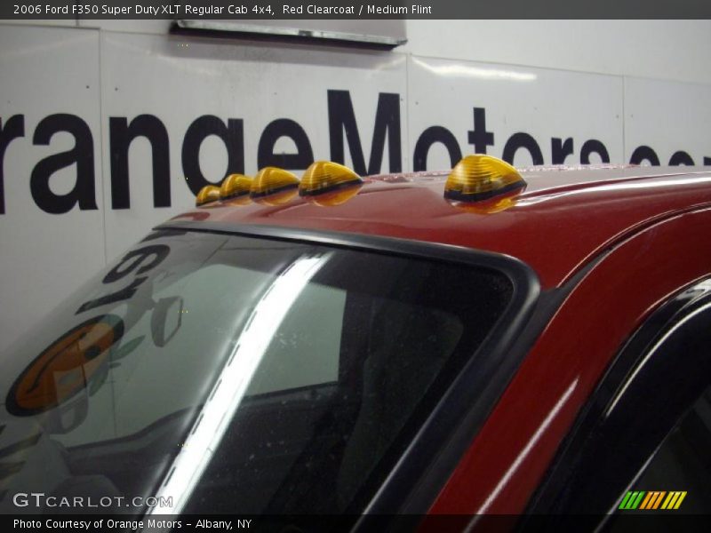 Red Clearcoat / Medium Flint 2006 Ford F350 Super Duty XLT Regular Cab 4x4