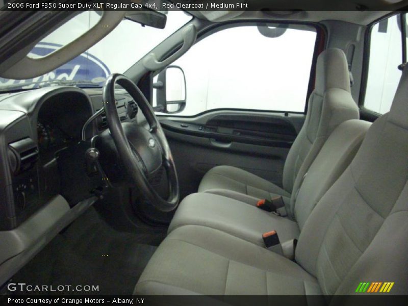  2006 F350 Super Duty XLT Regular Cab 4x4 Medium Flint Interior