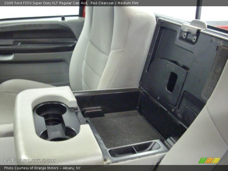Red Clearcoat / Medium Flint 2006 Ford F350 Super Duty XLT Regular Cab 4x4