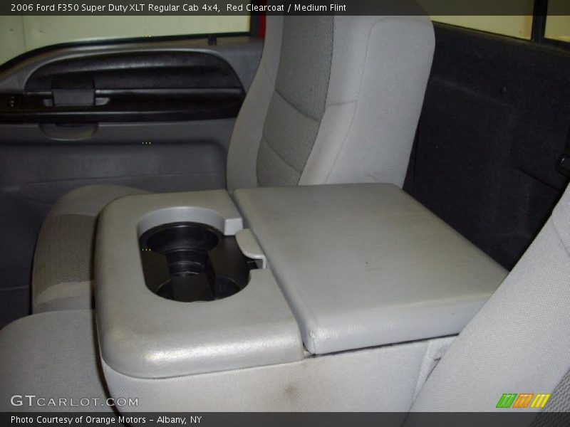 Red Clearcoat / Medium Flint 2006 Ford F350 Super Duty XLT Regular Cab 4x4
