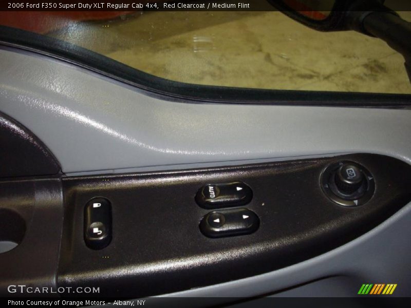 Red Clearcoat / Medium Flint 2006 Ford F350 Super Duty XLT Regular Cab 4x4
