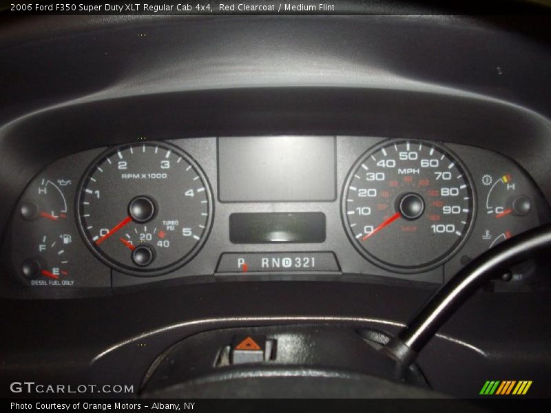  2006 F350 Super Duty XLT Regular Cab 4x4 XLT Regular Cab 4x4 Gauges