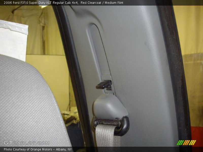 Red Clearcoat / Medium Flint 2006 Ford F350 Super Duty XLT Regular Cab 4x4