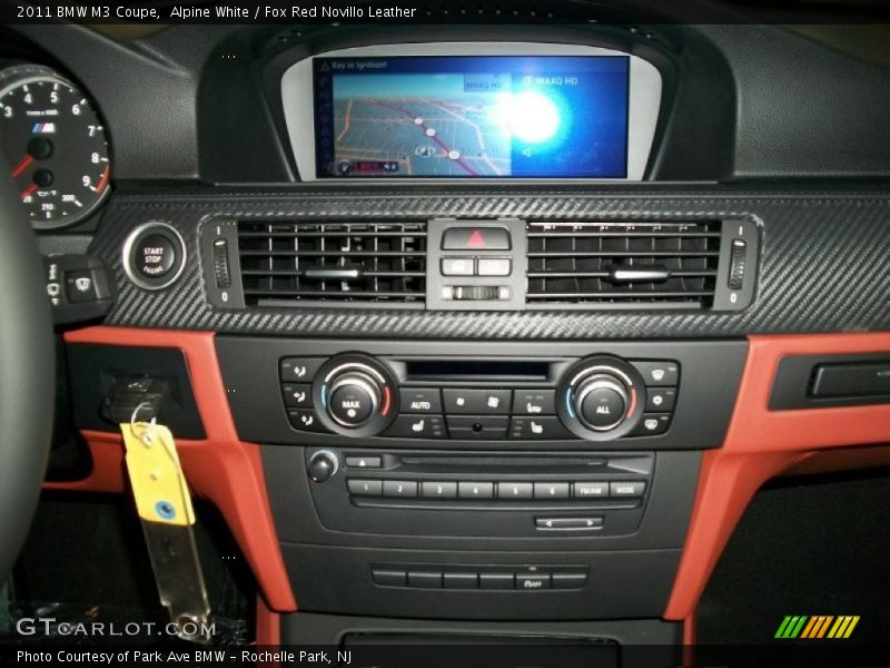 Controls of 2011 M3 Coupe