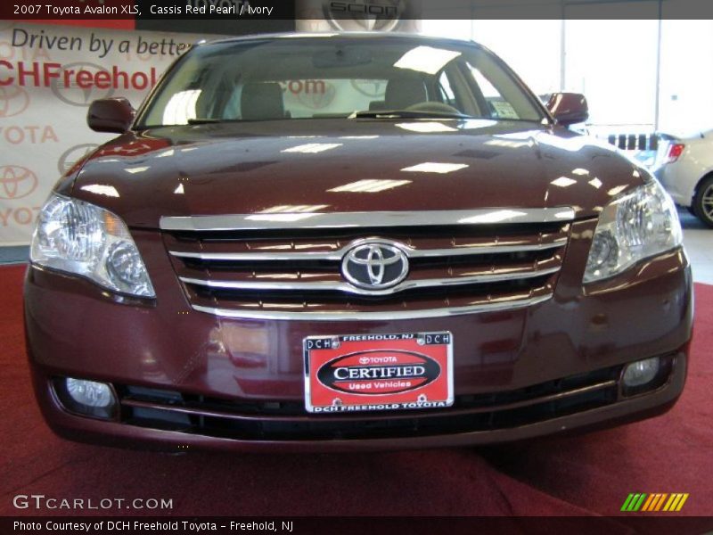 Cassis Red Pearl / Ivory 2007 Toyota Avalon XLS