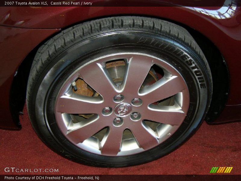 Cassis Red Pearl / Ivory 2007 Toyota Avalon XLS