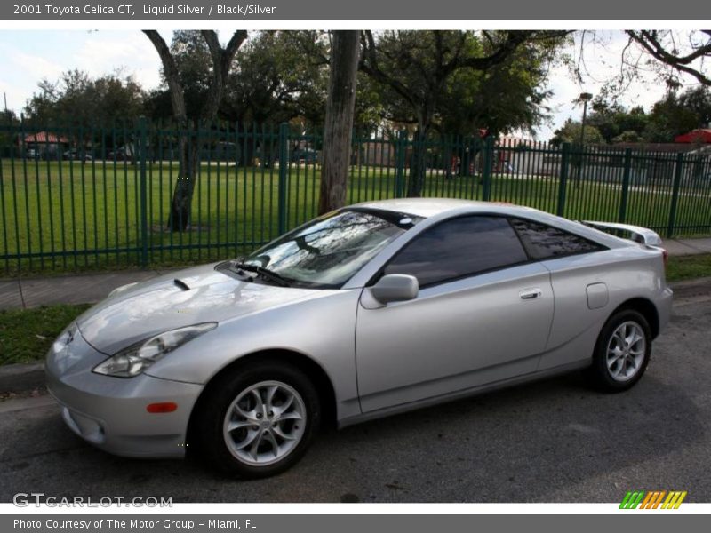 Liquid Silver / Black/Silver 2001 Toyota Celica GT