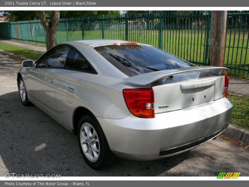 Liquid Silver / Black/Silver 2001 Toyota Celica GT