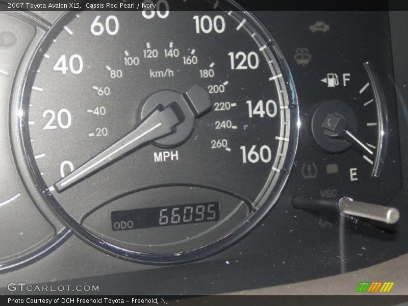 Cassis Red Pearl / Ivory 2007 Toyota Avalon XLS