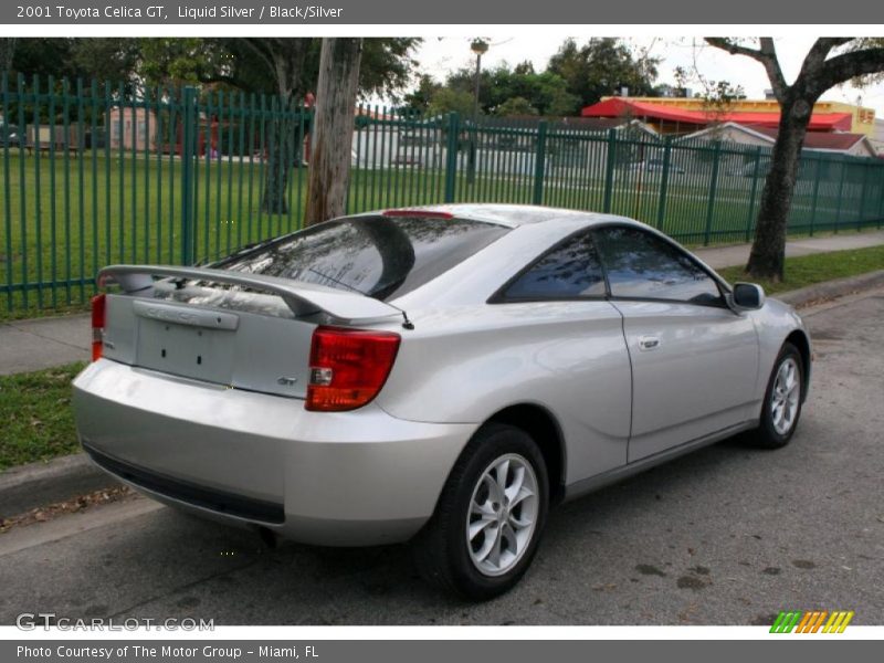 Liquid Silver / Black/Silver 2001 Toyota Celica GT