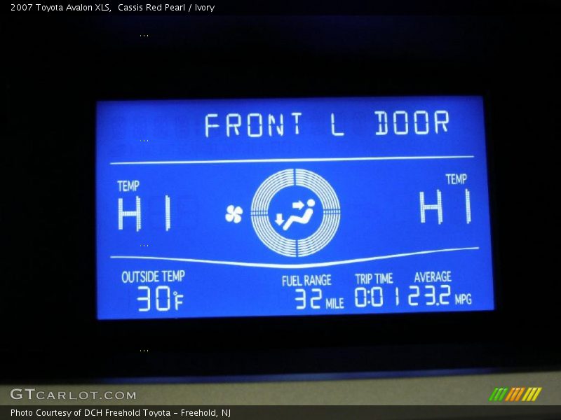Cassis Red Pearl / Ivory 2007 Toyota Avalon XLS