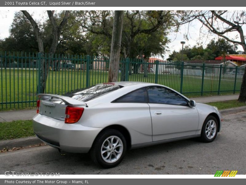 Liquid Silver / Black/Silver 2001 Toyota Celica GT