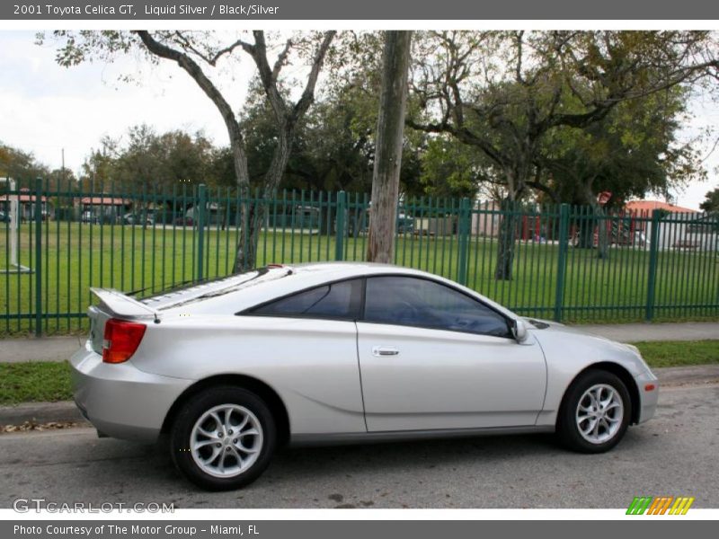 Liquid Silver / Black/Silver 2001 Toyota Celica GT