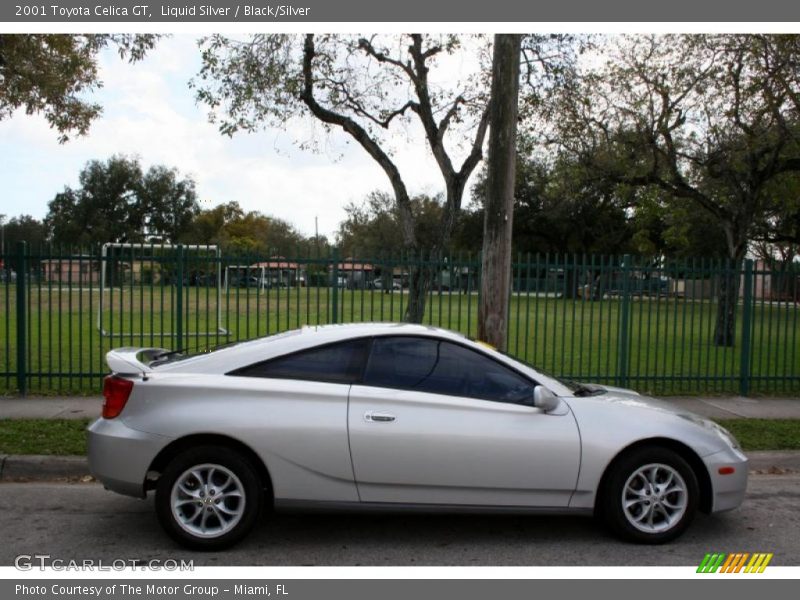 Liquid Silver / Black/Silver 2001 Toyota Celica GT