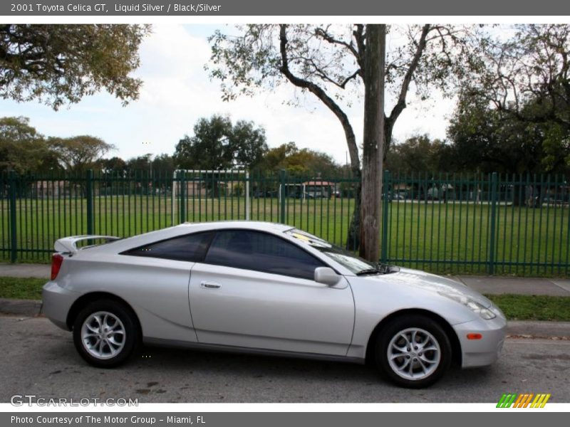 Liquid Silver / Black/Silver 2001 Toyota Celica GT