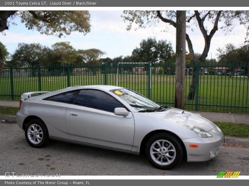 Liquid Silver / Black/Silver 2001 Toyota Celica GT