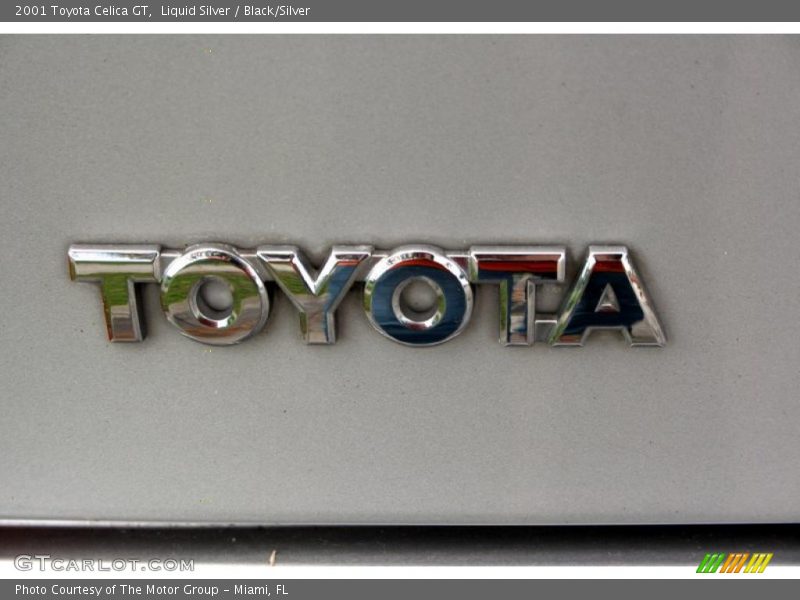 Liquid Silver / Black/Silver 2001 Toyota Celica GT