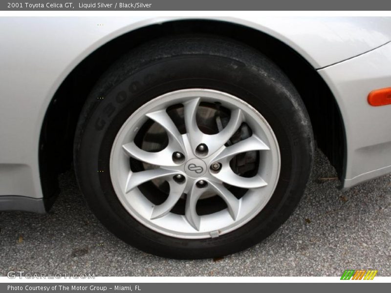 Liquid Silver / Black/Silver 2001 Toyota Celica GT