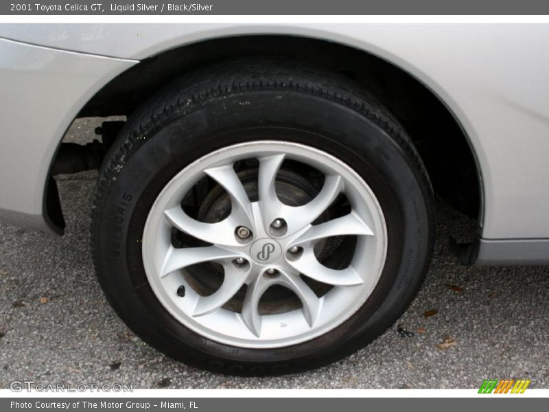 Liquid Silver / Black/Silver 2001 Toyota Celica GT