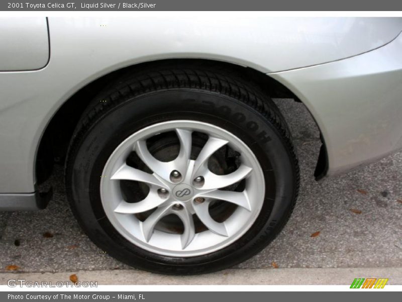 Liquid Silver / Black/Silver 2001 Toyota Celica GT