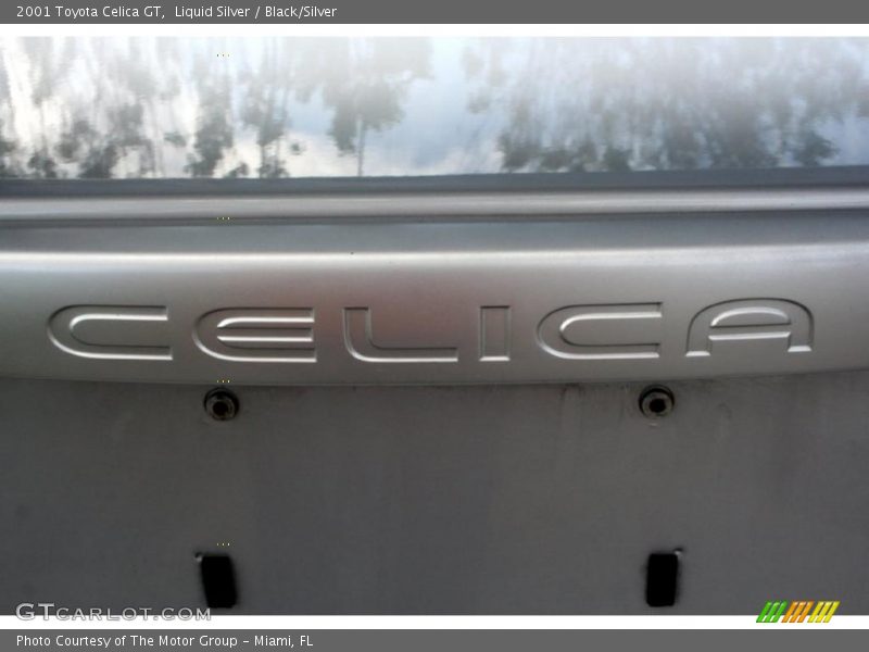 Liquid Silver / Black/Silver 2001 Toyota Celica GT