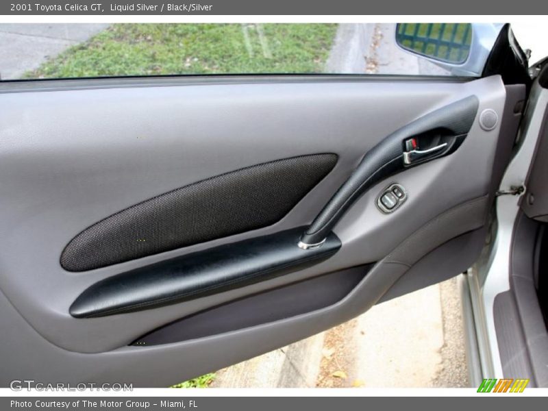 Liquid Silver / Black/Silver 2001 Toyota Celica GT