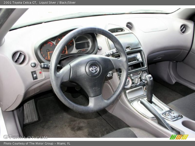  2001 Celica GT Black/Silver Interior
