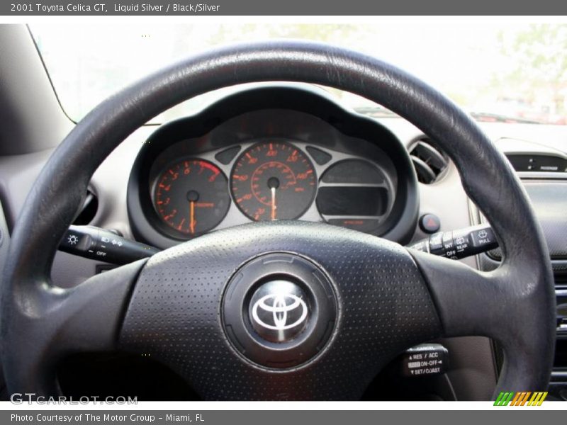 Liquid Silver / Black/Silver 2001 Toyota Celica GT