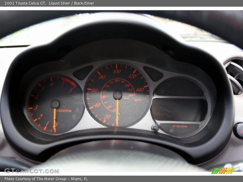 Liquid Silver / Black/Silver 2001 Toyota Celica GT