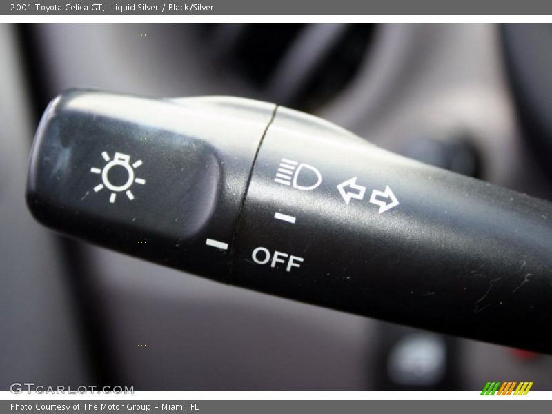 Liquid Silver / Black/Silver 2001 Toyota Celica GT