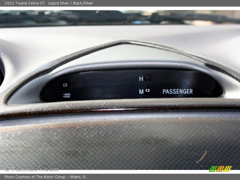 Liquid Silver / Black/Silver 2001 Toyota Celica GT