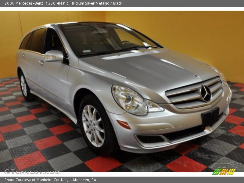 Iridium Silver Metallic / Black 2006 Mercedes-Benz R 350 4Matic