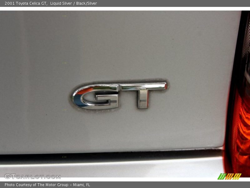 Liquid Silver / Black/Silver 2001 Toyota Celica GT