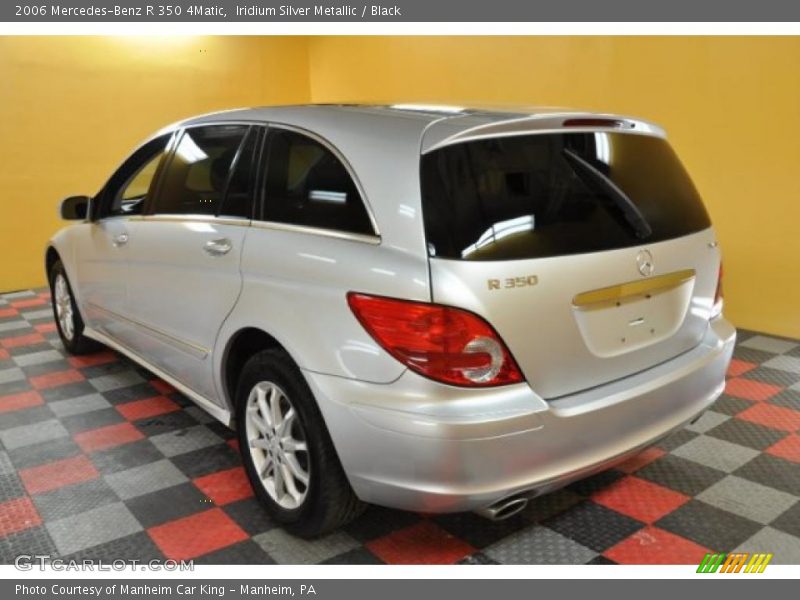 Iridium Silver Metallic / Black 2006 Mercedes-Benz R 350 4Matic