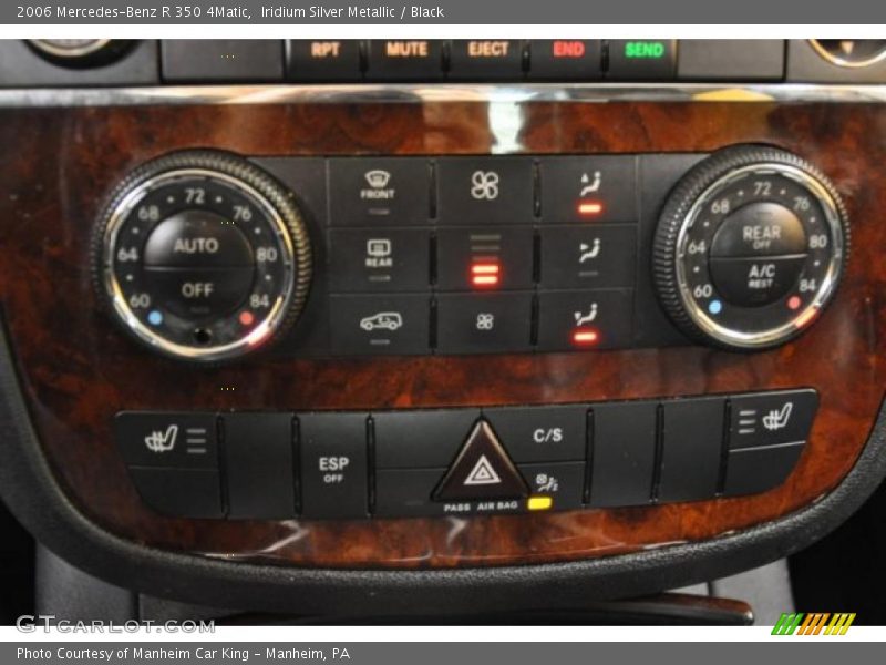 Iridium Silver Metallic / Black 2006 Mercedes-Benz R 350 4Matic