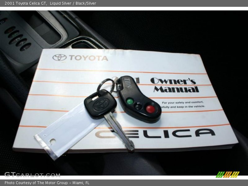 Liquid Silver / Black/Silver 2001 Toyota Celica GT