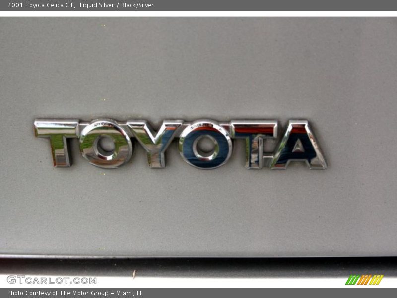 Liquid Silver / Black/Silver 2001 Toyota Celica GT