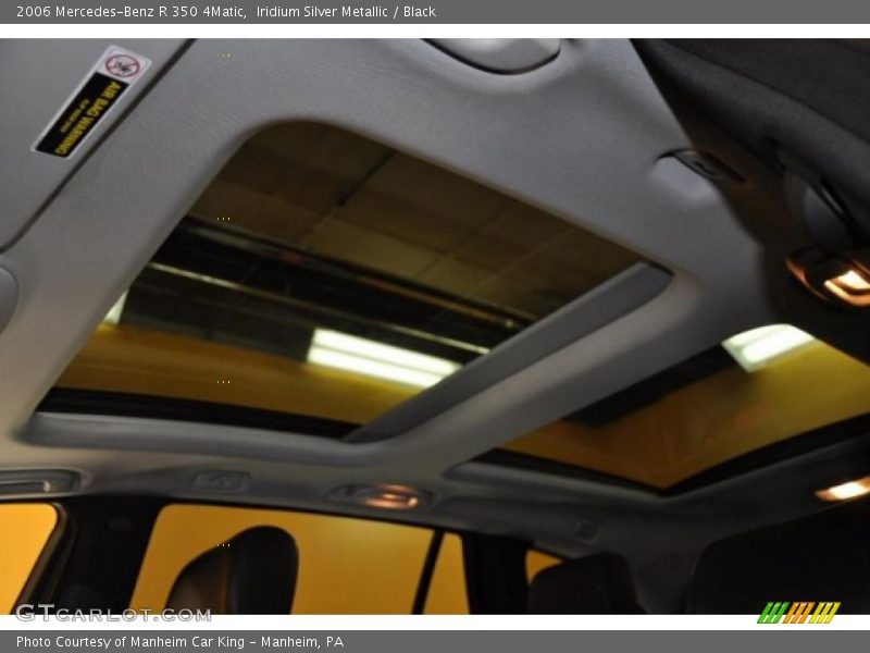Iridium Silver Metallic / Black 2006 Mercedes-Benz R 350 4Matic