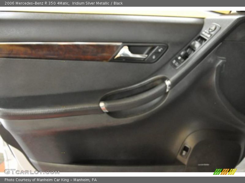 Iridium Silver Metallic / Black 2006 Mercedes-Benz R 350 4Matic