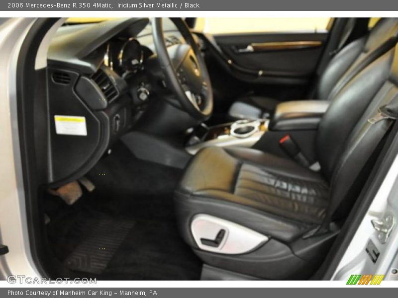 Iridium Silver Metallic / Black 2006 Mercedes-Benz R 350 4Matic