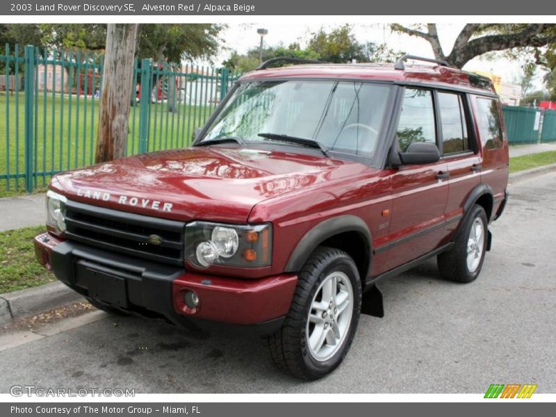 Alveston Red / Alpaca Beige 2003 Land Rover Discovery SE