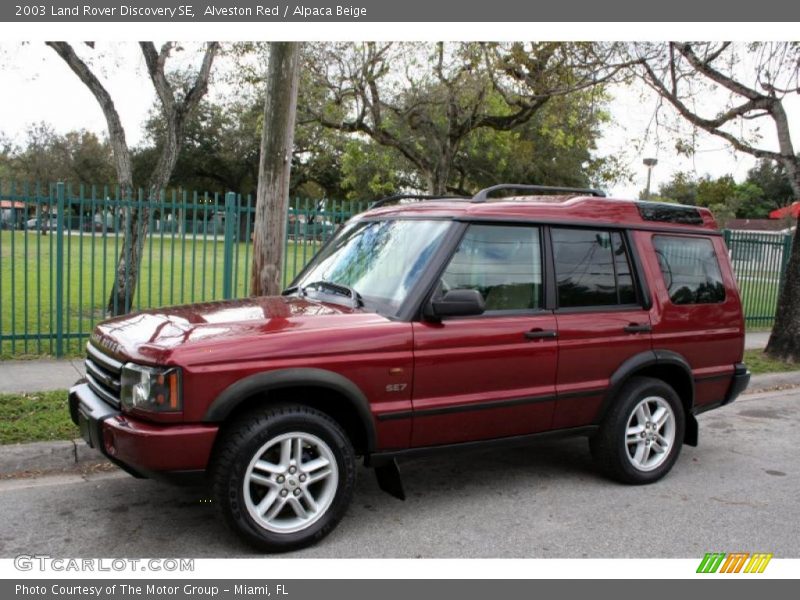 Alveston Red / Alpaca Beige 2003 Land Rover Discovery SE