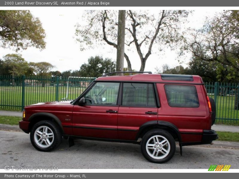 Alveston Red / Alpaca Beige 2003 Land Rover Discovery SE